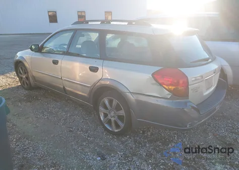 2005 Subaru Legacy Outback 2.5I from USA, damaged, VIN 4S4BP61C757372221